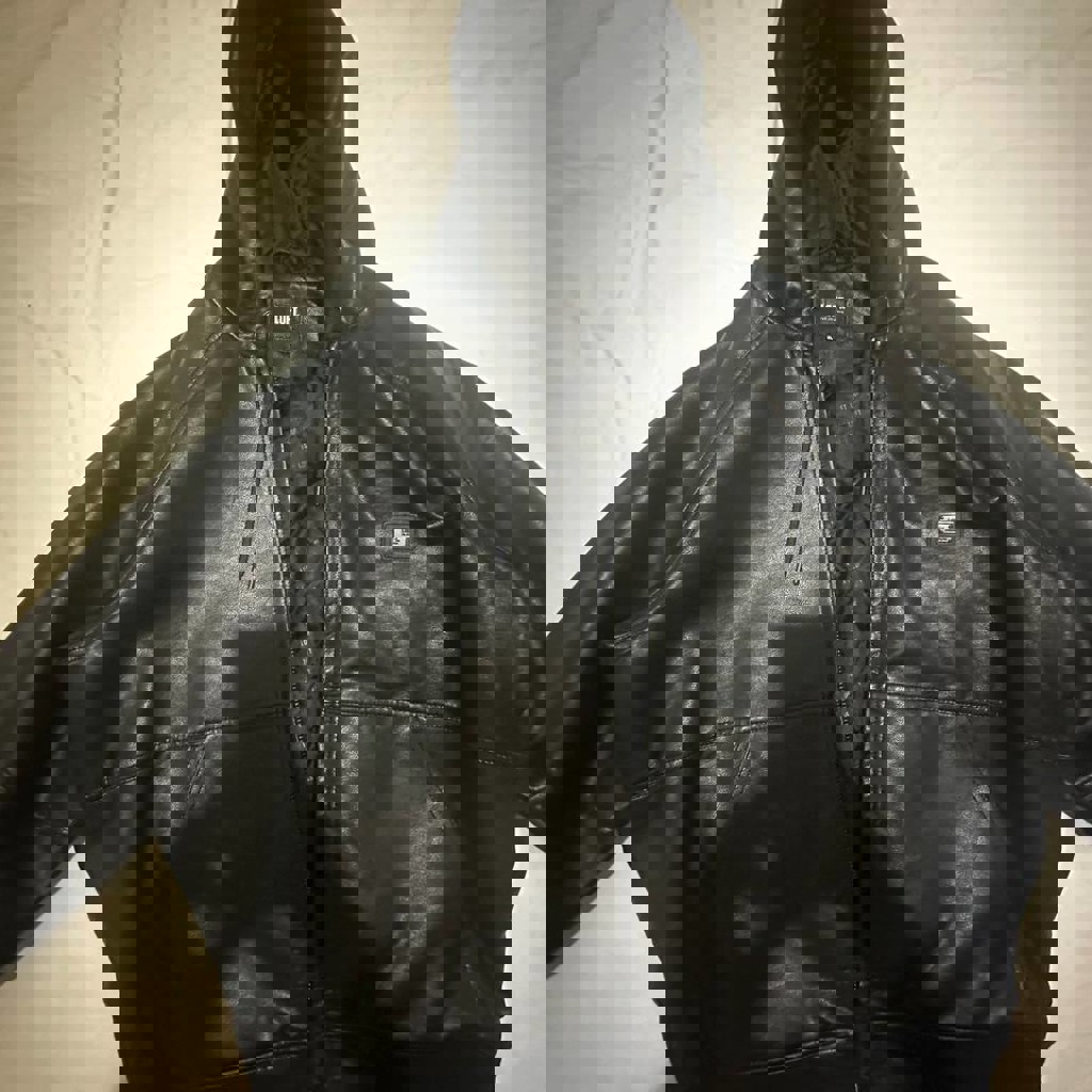 Кожанное пальто мужское