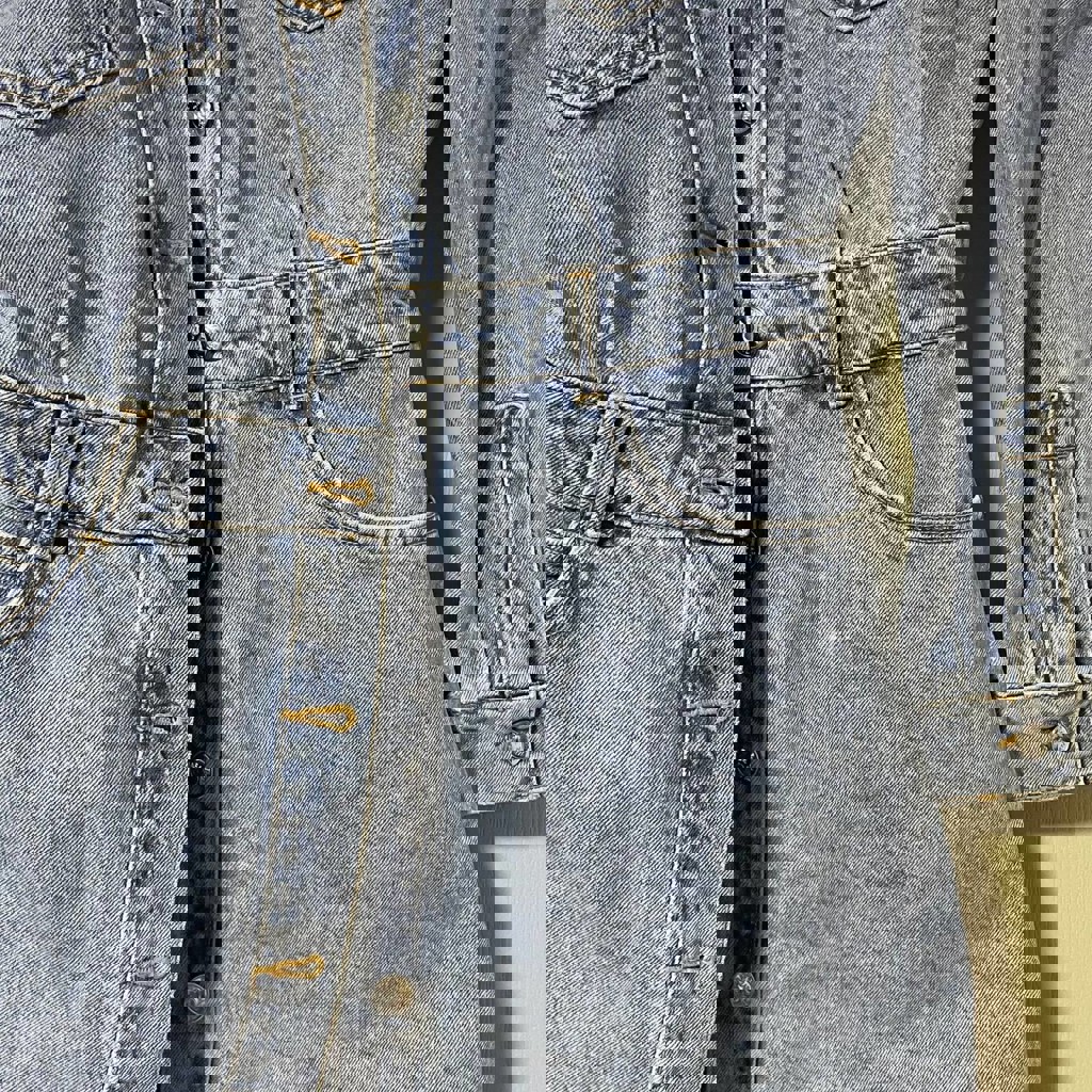 Джинсовое платье