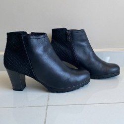 Женские ботинки осенние на каблуке - фото 2