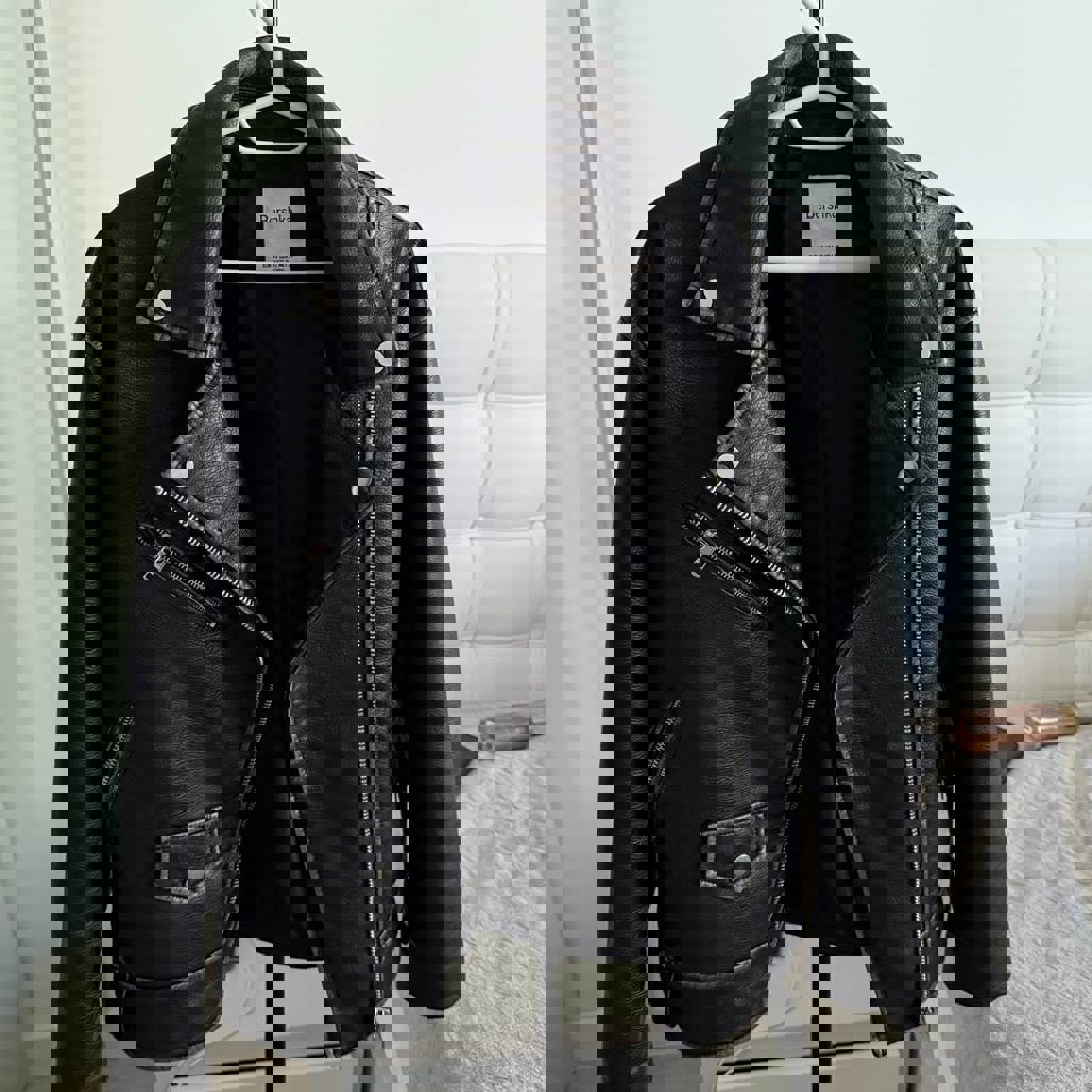 Куртка косуха кожанка Bershka