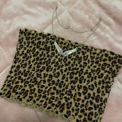 Леопардовый топ - фото 2