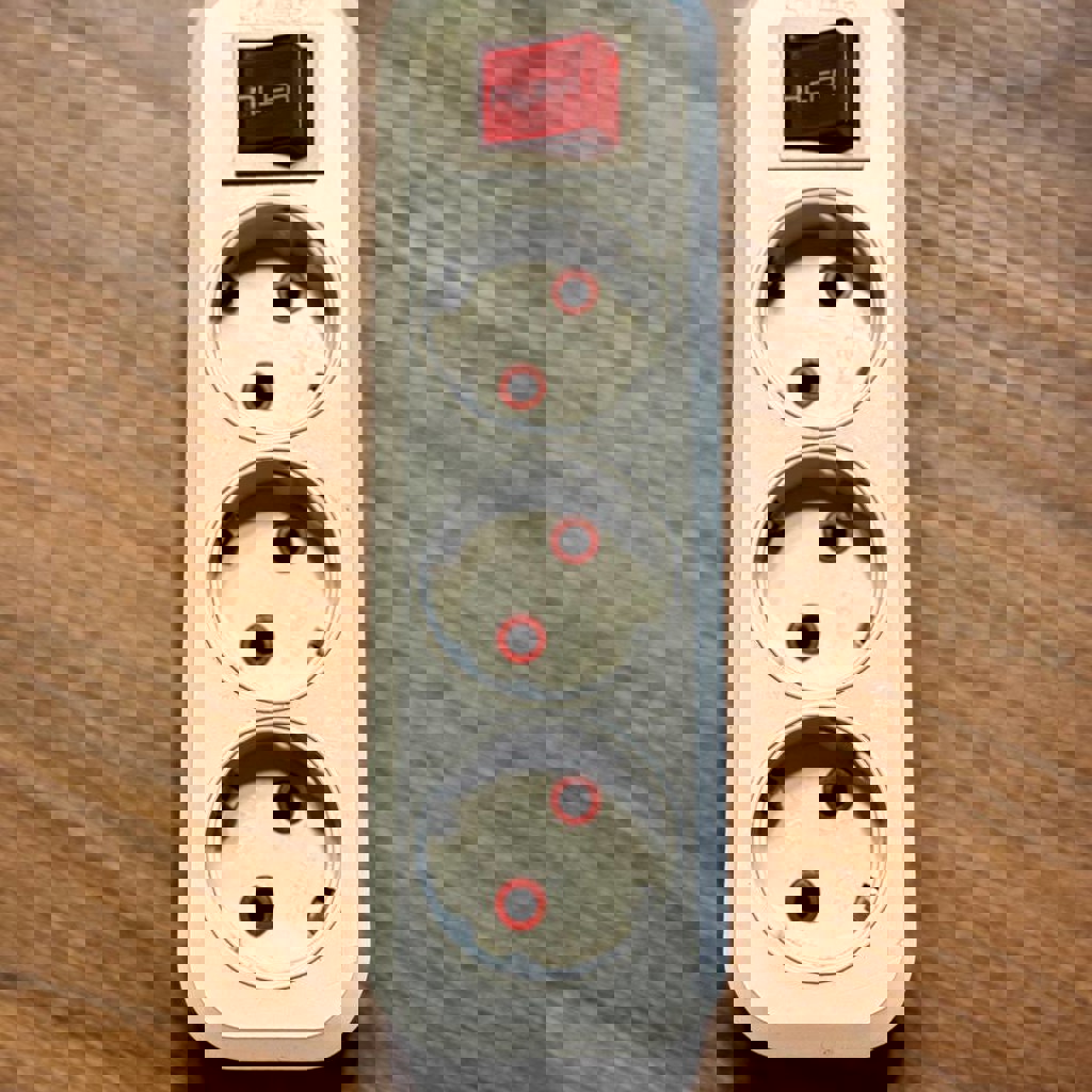 Удлинитель с кнопкой