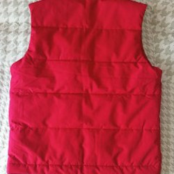 Жилетка синтепоновая красно-черная - фото 2