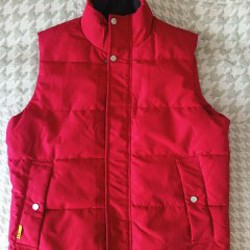 Жилетка синтепоновая красно-черная - фото 3