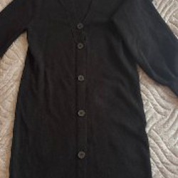 Платье макси черное - фото 8