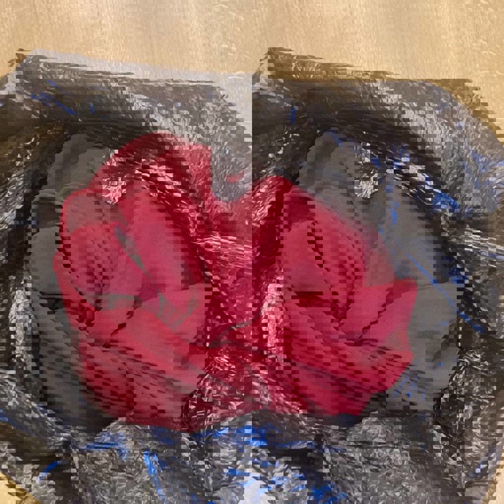 Шифон красный