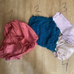 Шифон красный - фото 3