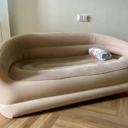 Надувной диван со встроенным насосом - фото 4