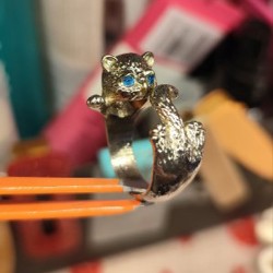 Кольцо с мишкой - фото 5