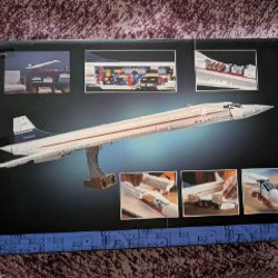 Лего (реплика) Самолёт Конкорд - фото 2