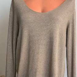 Блестящий джемпер/топ - фото 6
