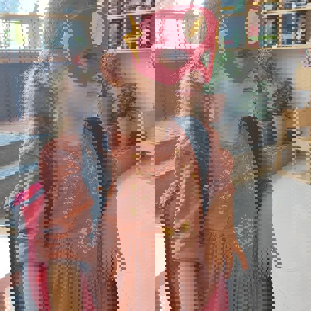 Нарядное муслиновое платье