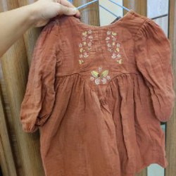 Нарядное муслиновое платье - фото 2