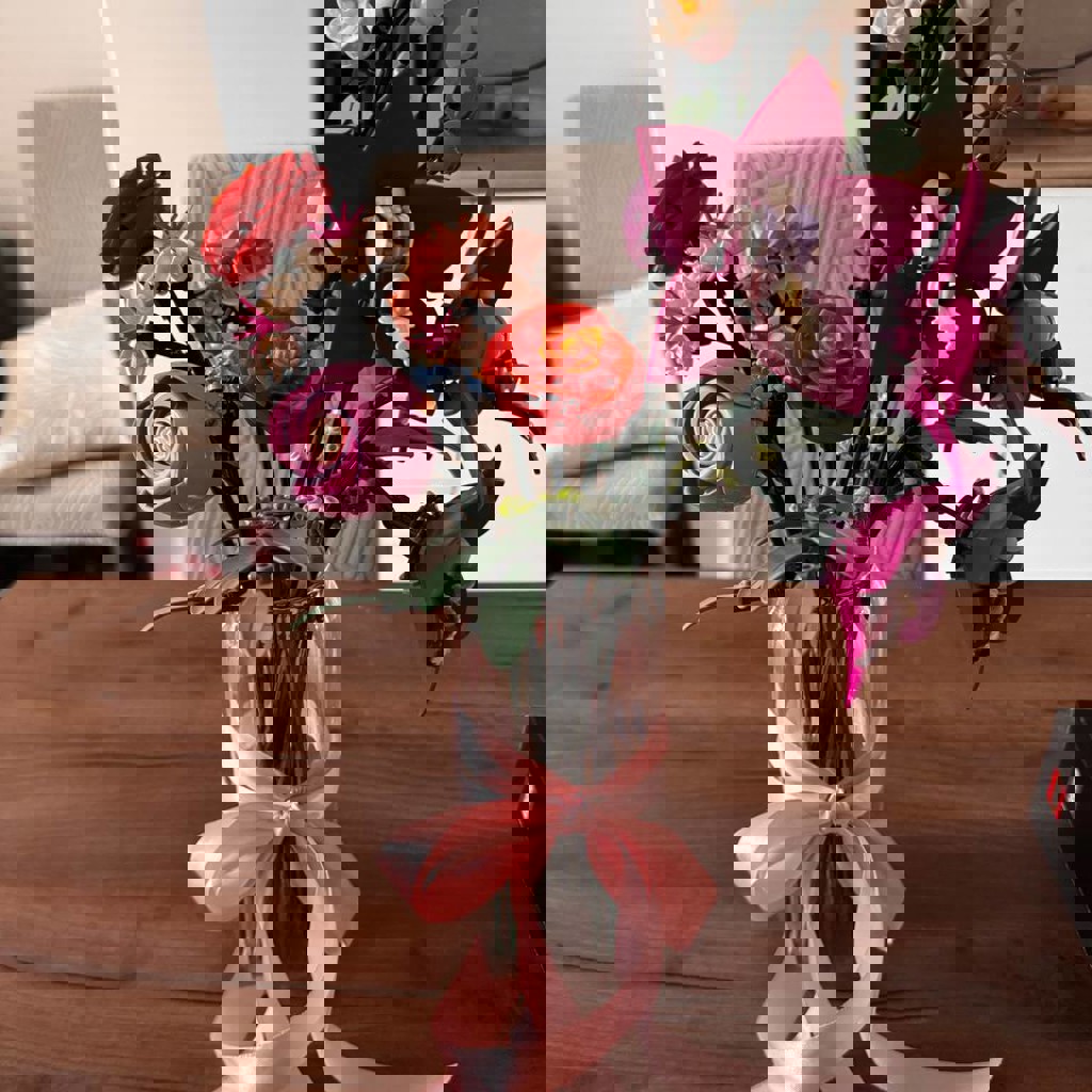 LEGO цветочный букет с вазой