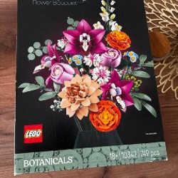 LEGO цветочный букет с вазой - фото 2