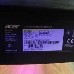 Монитор ACER EB192Q - фото 2