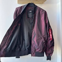 Бомбер Alpha Industries градиент - фото 5