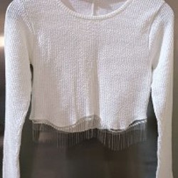 Кроп-топ белый - фото 3