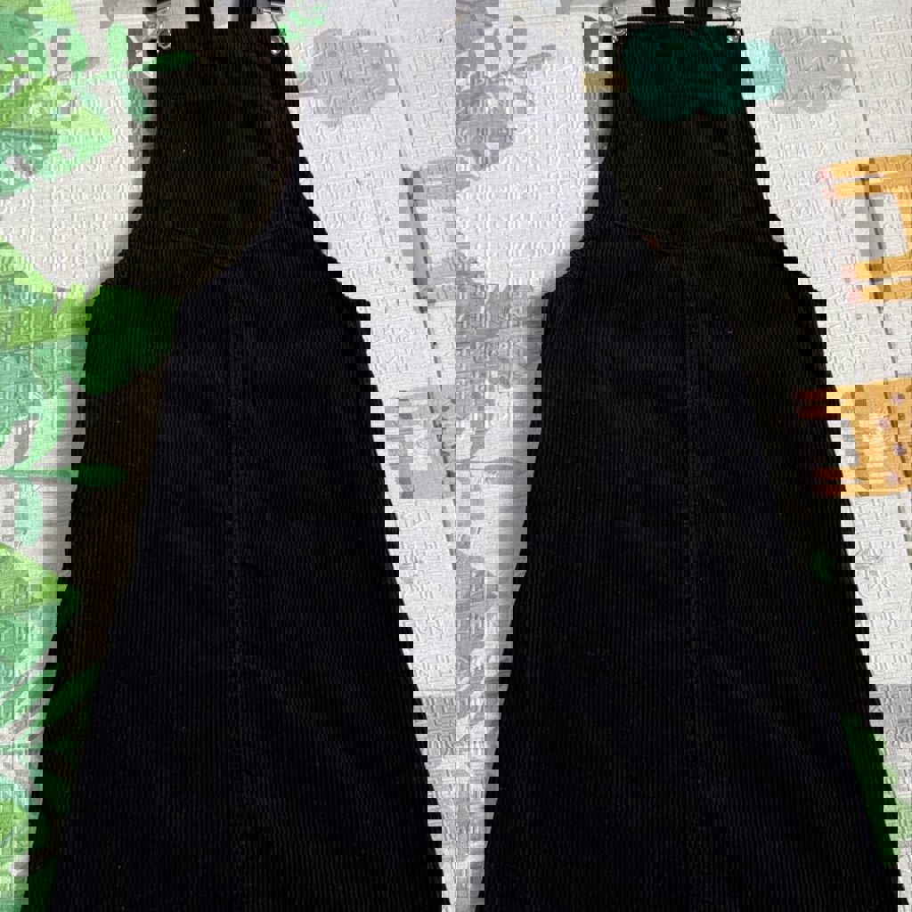 Комбинезон на подтяжках с юбкой