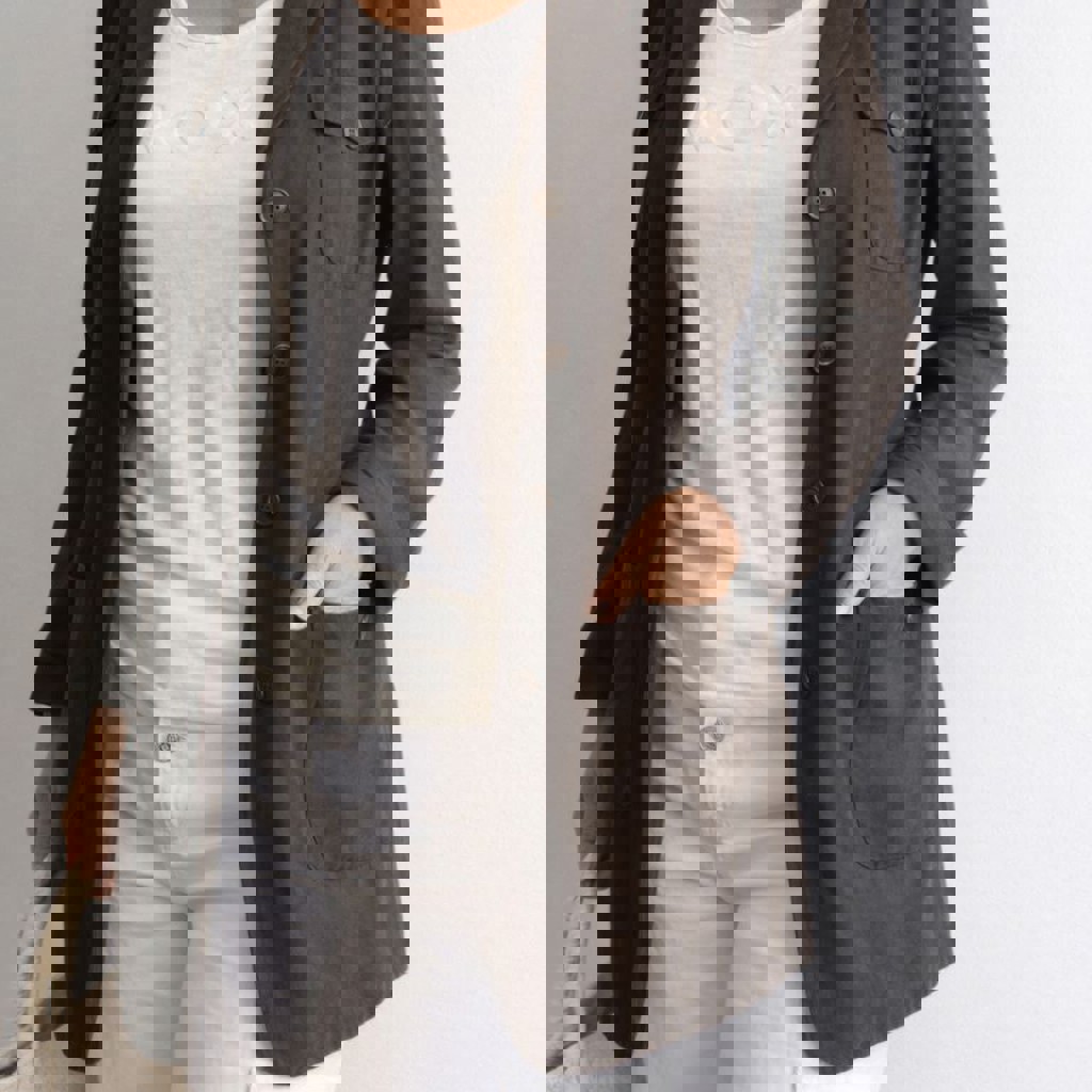 Жакет в стиле сафари