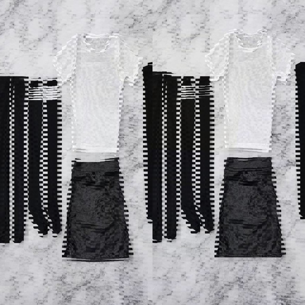 Прозрачный топ