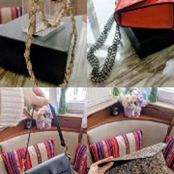 Минималистичная голубая сумка - фото 3