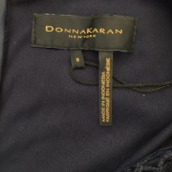 Тёмно-синее кружевное платье - фото 3