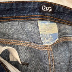 Винтажные джинсы Dolce Gabbana - фото 3