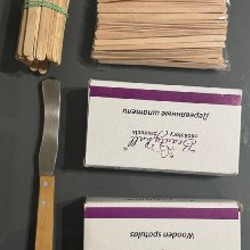 Деревянные шпатели + воск для бровей WOWBROW - фото 8