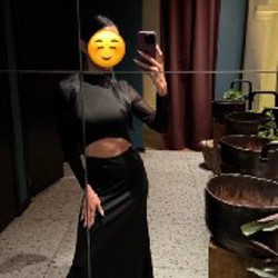 Платье черное макси - фото 1