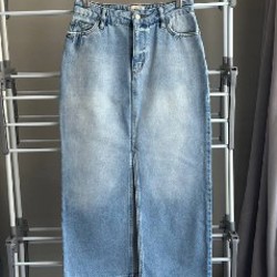 Джинсовая юбка LIME - фото 3