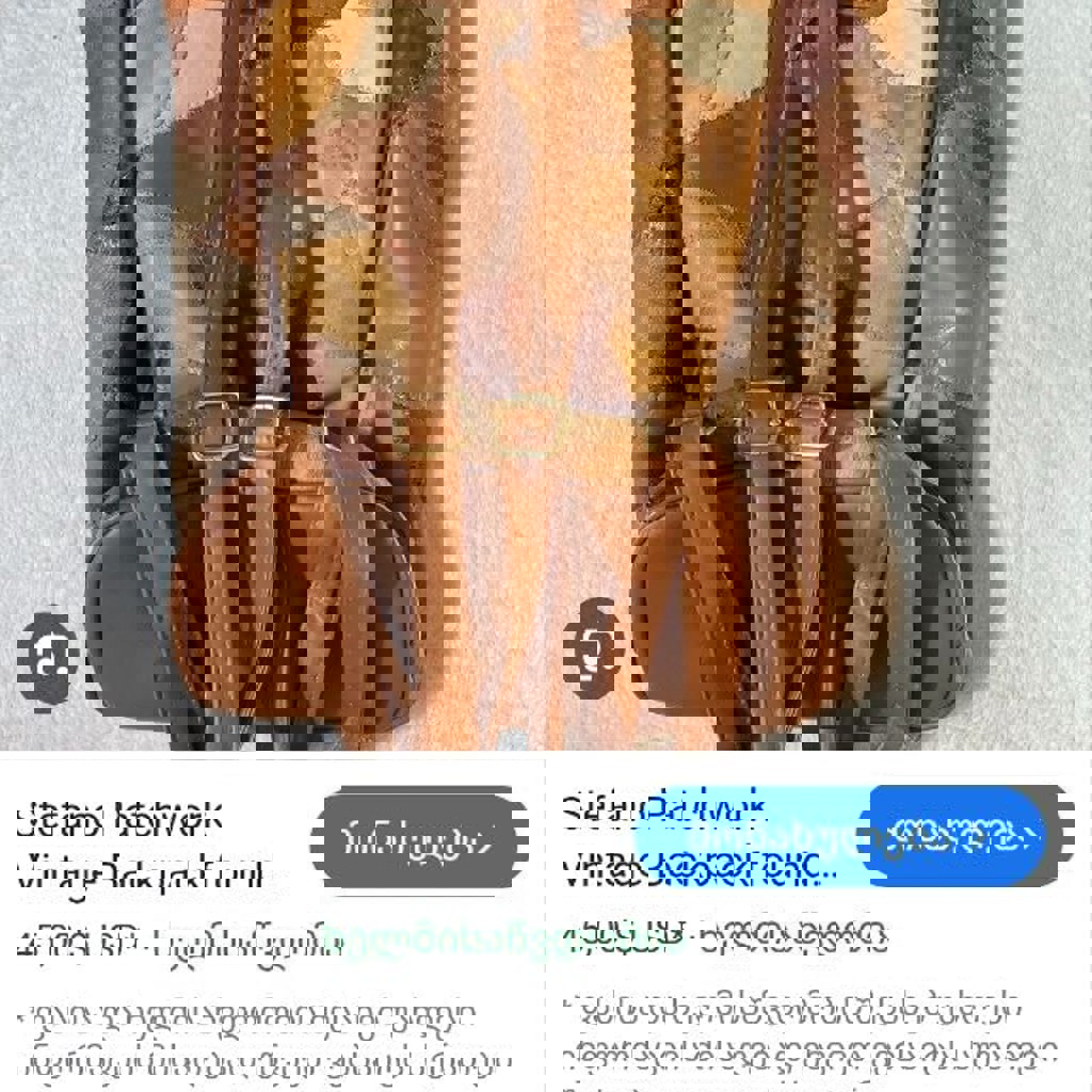 Рюкзак из натуральной кожи