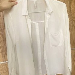 Хлопковая рубашка Bershka - фото 2