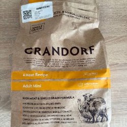 Grandorf 4 вида мяса для мелких собак - фото 1