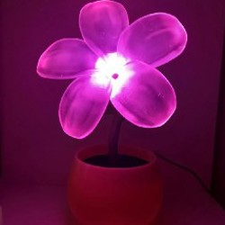 Ночник в виде цветка (без ящика) - фото 1