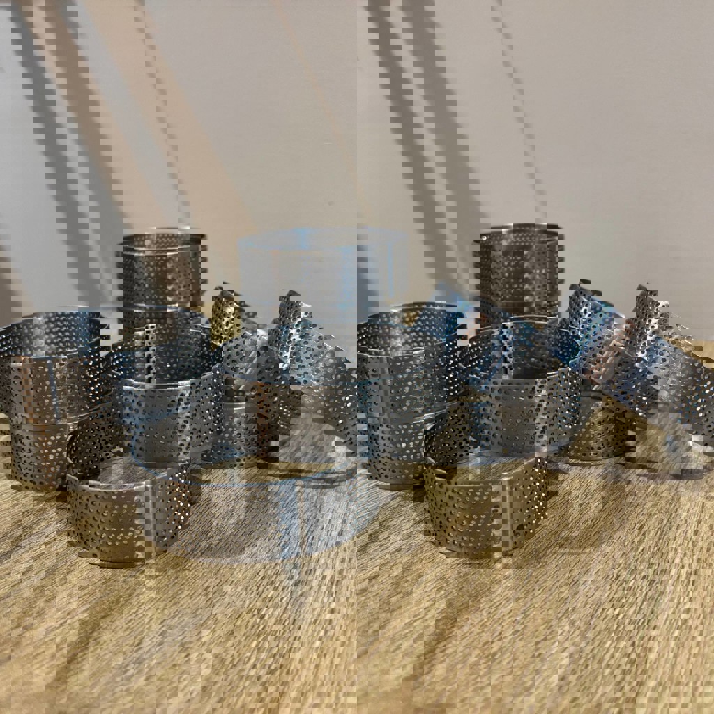 Перфорированные кольца для тарта