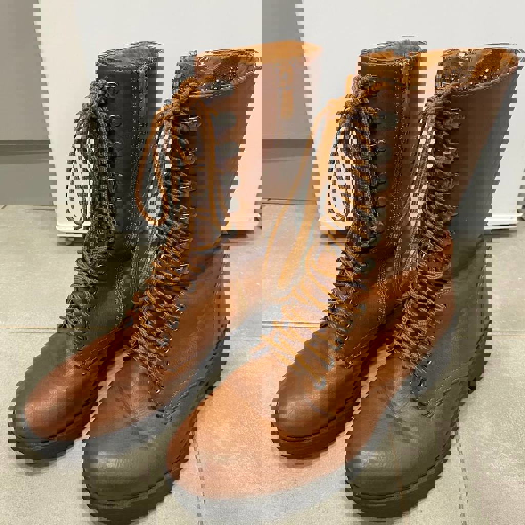 Кожаные женские полусапожки