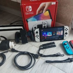Nintendo Switch Oled white - фото 2