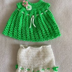 Жирафик с одеждой и сумочкой - фото 4