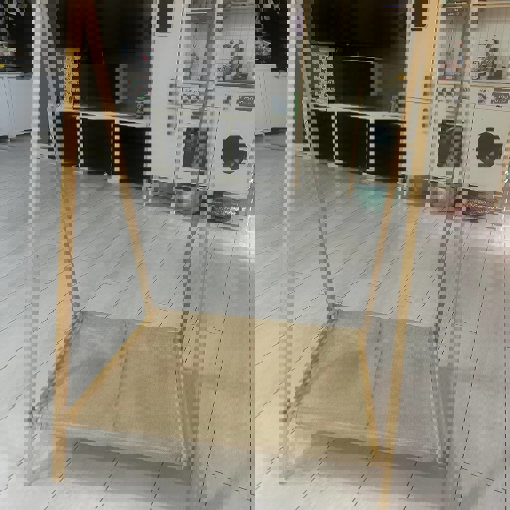 Детская деревянная напольная вешалка