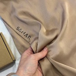 Шелковый тюрбан для волос - фото 2