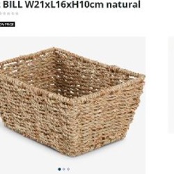 Большой плетеный органайзер - фото 4