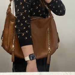 Сумка коричневая (большая) - фото 1