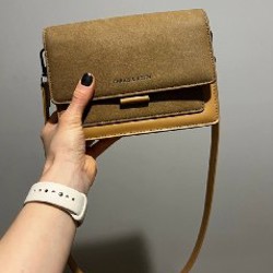 Сумка коричневая (большая) - фото 7