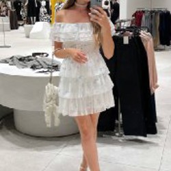 Воздушное ярусное платье - фото 2