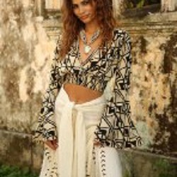 Блузка в стиле бохо - фото 3