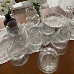 Бутылка винтажная ваза - фото 1