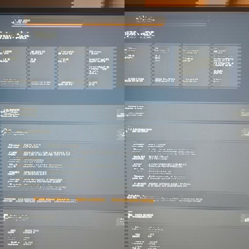 Комплект компьютера