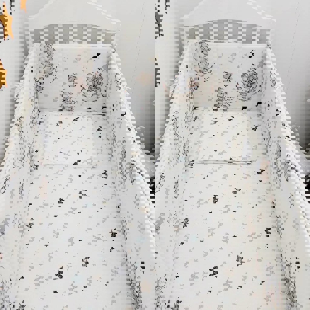 Бортики в кроватку для новорожденных