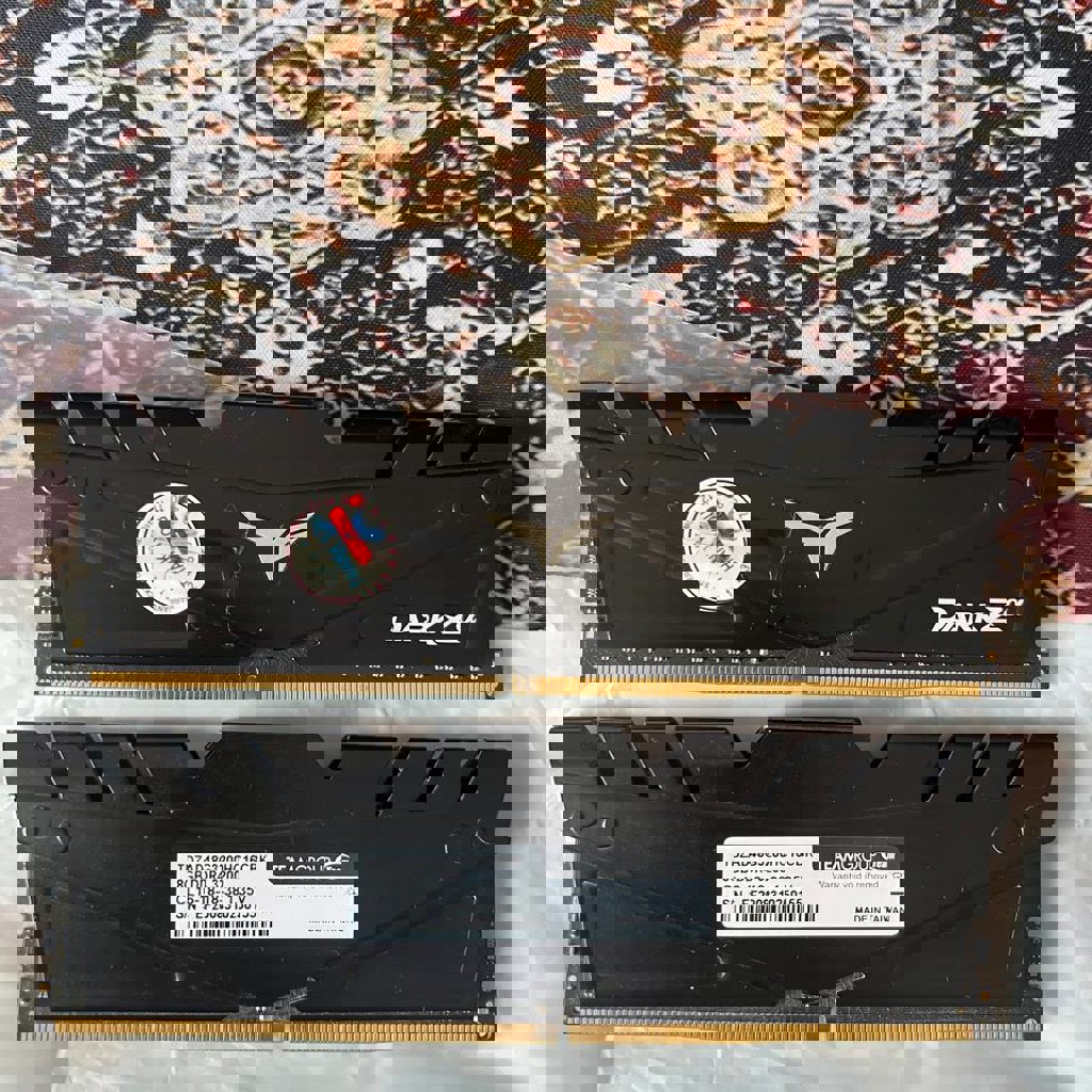 DDR4 16GB (2×8GB) 3200MHz T-Force Dark Z Alpha